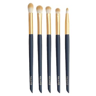 Foto 1 | Juego De Brochas Para Maquillaje De Ojos Huoguo Mango De Madera 5 Piezas - Venta Internacional.
