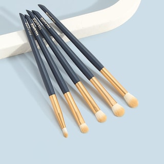 Foto 2 | Juego De Brochas Para Maquillaje De Ojos Huoguo Mango De Madera 5 Piezas - Venta Internacional.