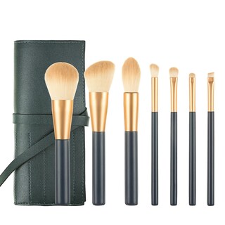 Foto 2 | Set De Brochas De Maquillaje Huoguo 7 Unidades Para Base Y Delineador De Cejas - Venta Internacional.