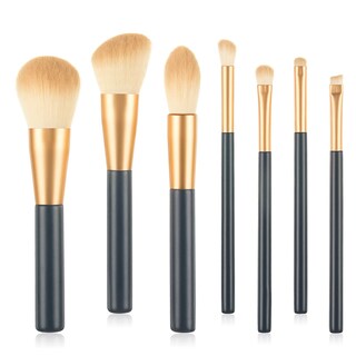Foto 4 | Set De Brochas De Maquillaje Huoguo 7 Unidades Para Base Y Delineador De Cejas - Venta Internacional.