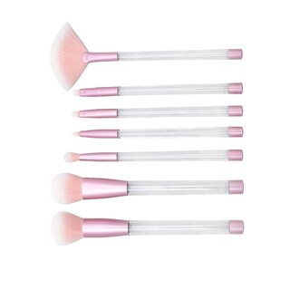 Foto 2 | Juego De Brochas De Maquillaje Huoguo Glitter 7 Piezas Con Mango De Arena Movediza - Venta Internacional.
