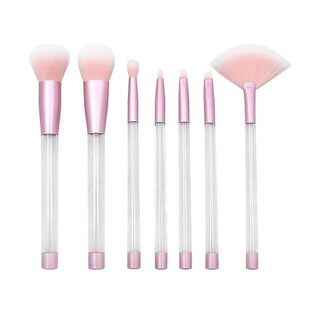 Foto 5 | Juego De Brochas De Maquillaje Huoguo Glitter 7 Piezas Con Mango De Arena Movediza - Venta Internacional.