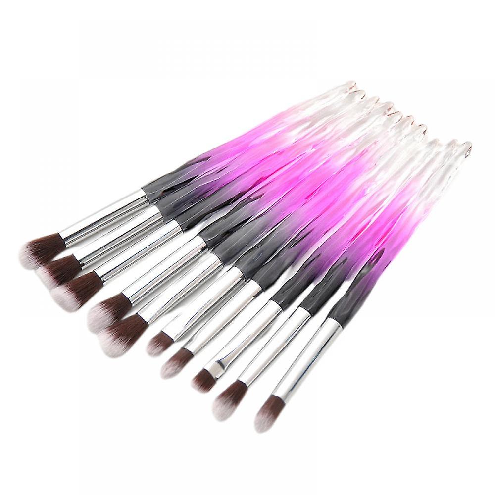 Foto 5 | Set De Brochas De Maquillaje Huoguo Crystal Handle  10 Unidades - Venta Internacional.