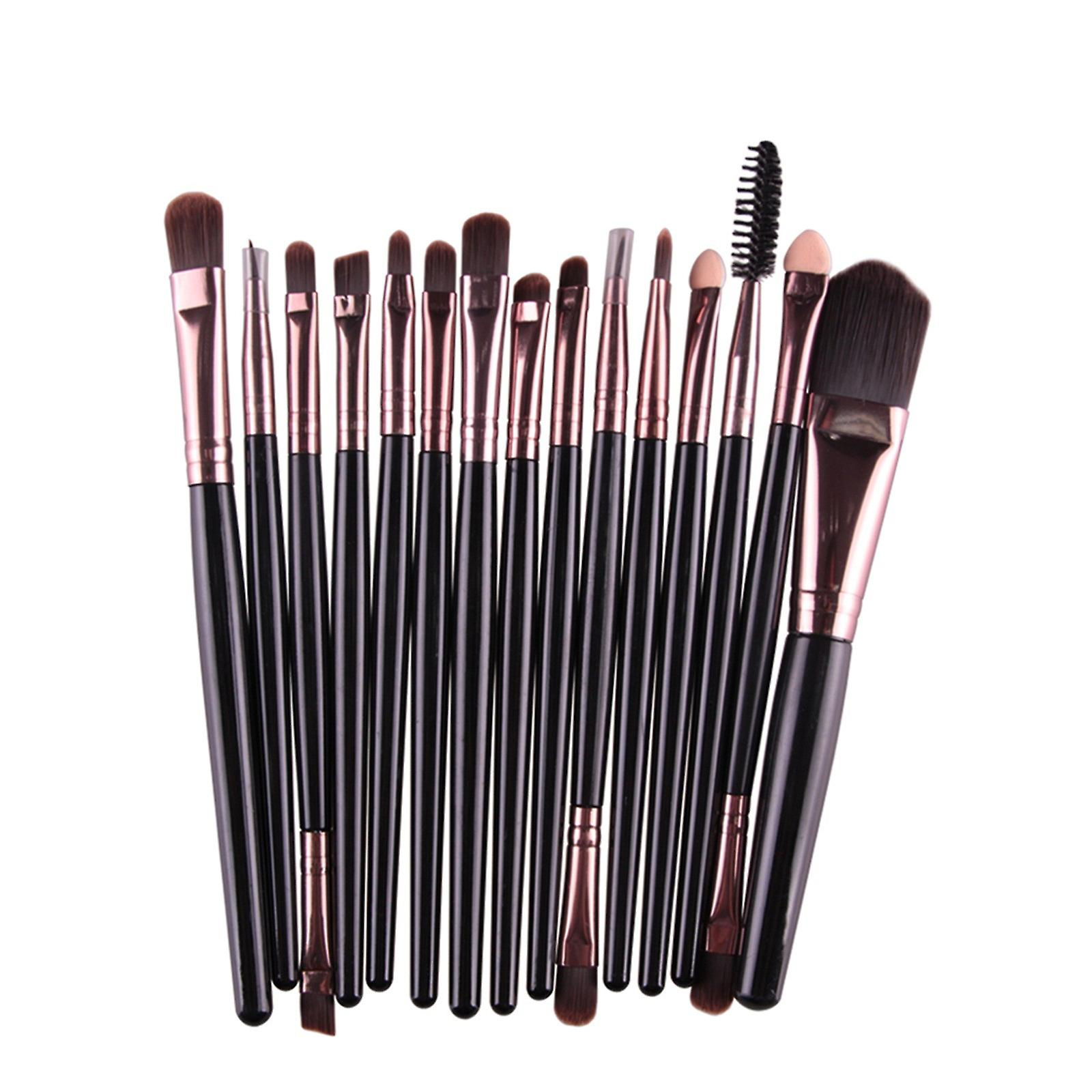 Foto 3 pulgar | Juego De Brochas De Maquillaje Huoguo Professional  15 Brochas Con Funda - Venta Internacional.
