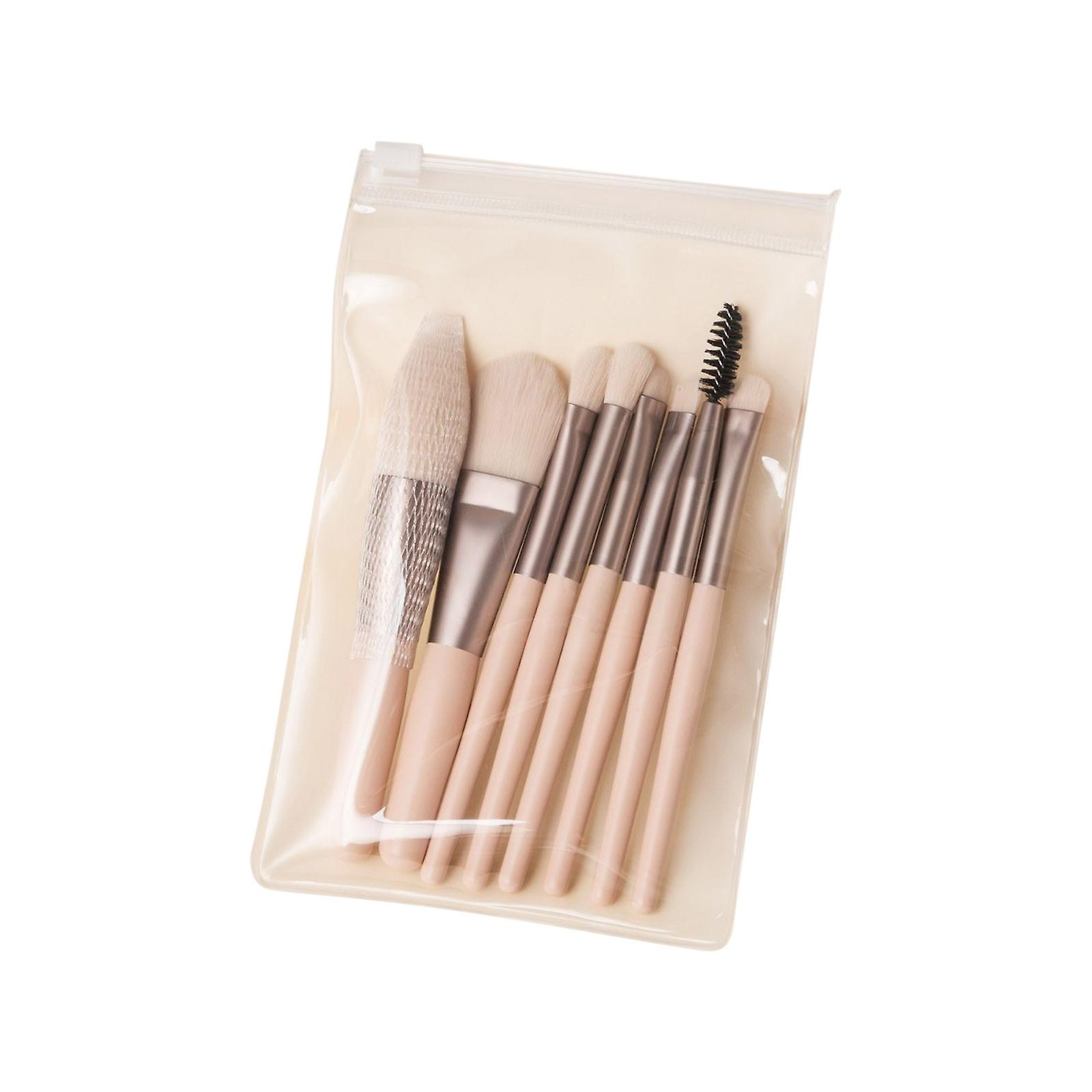 Foto 2 pulgar | Set De Brochas De Maquillaje Huoguo  8 Unidades  Base Y Delineador De Cejas - Venta Internacional.