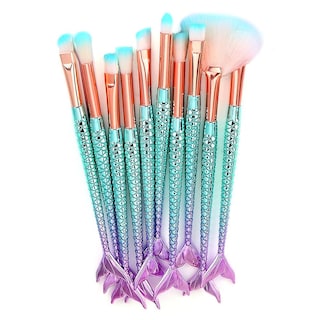 Foto 3 | Set De Brochas De Maquillaje Huoguo 11 Unidades Base Y Delineador De Cejas - Venta Internacional.