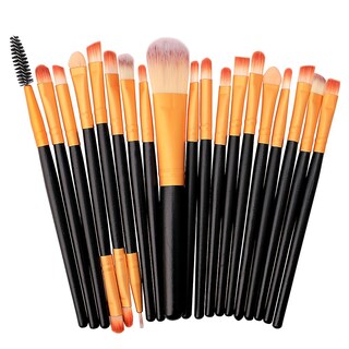 Foto 2 | Set De Brochas De Maquillaje Huoguo 20 Unidades Lana Sintética - Venta Internacional.