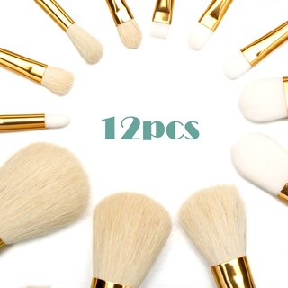 Foto 2 | Kit De Brochas De Maquillaje Genérica 7 Unidades Delineador De Ojos En Polvo Negro - Venta Internacional.