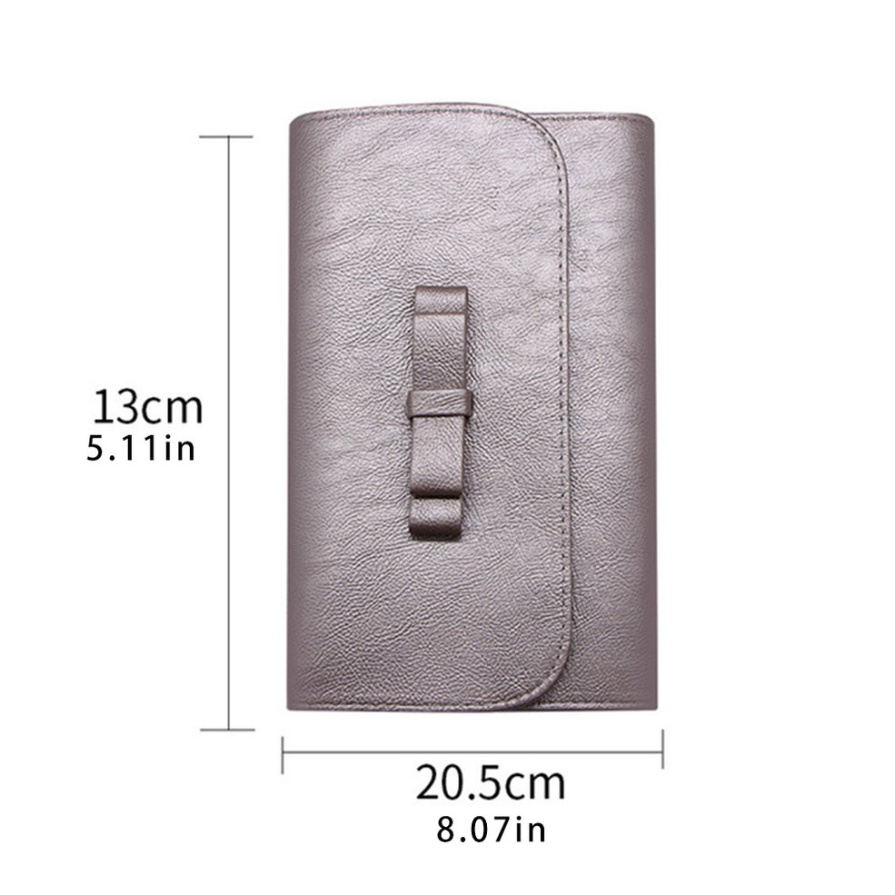 Foto 4 pulgar | Set De Brochas De Maquillaje De 12 Piezas Con Bolsa - Venta Internacional.