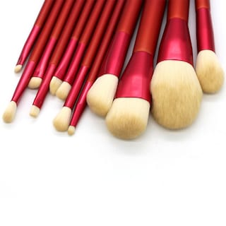 Foto 4 | Set De Brochas De Maquillaje De 12 Piezas Con Bolsa - Venta Internacional.