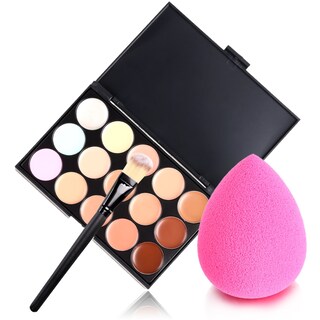 Foto 2 | Kit De Brochas De Maquillaje Paleta Correctora Y 70 Brochas - Venta Internacional.