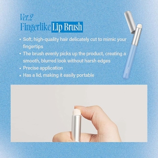 Foto 4 | Brocha De Maquillaje Para Labios Sin Silicona Similar A Un Dedo Con Tapa - Venta Internacional.