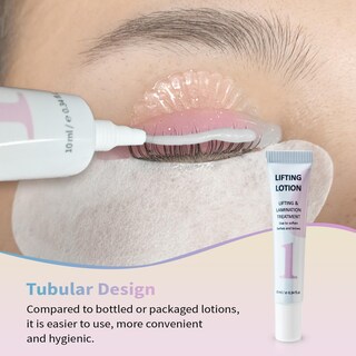 Foto 2 | Kit De Estiramiento De Pestañas Libeauty Tube Design Con Pegamento Bálsamo Y Kit Para Cejas - Venta Internacional.