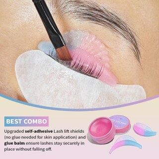 Foto 4 | Kit De Estiramiento De Pestañas Libeauty Tube Design Con Pegamento Bálsamo Y Kit Para Cejas - Venta Internacional.