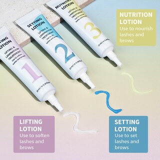 Foto 7 | Kit De Estiramiento De Pestañas Libeauty Tube Design Con Pegamento Bálsamo Y Kit Para Cejas - Venta Internacional.