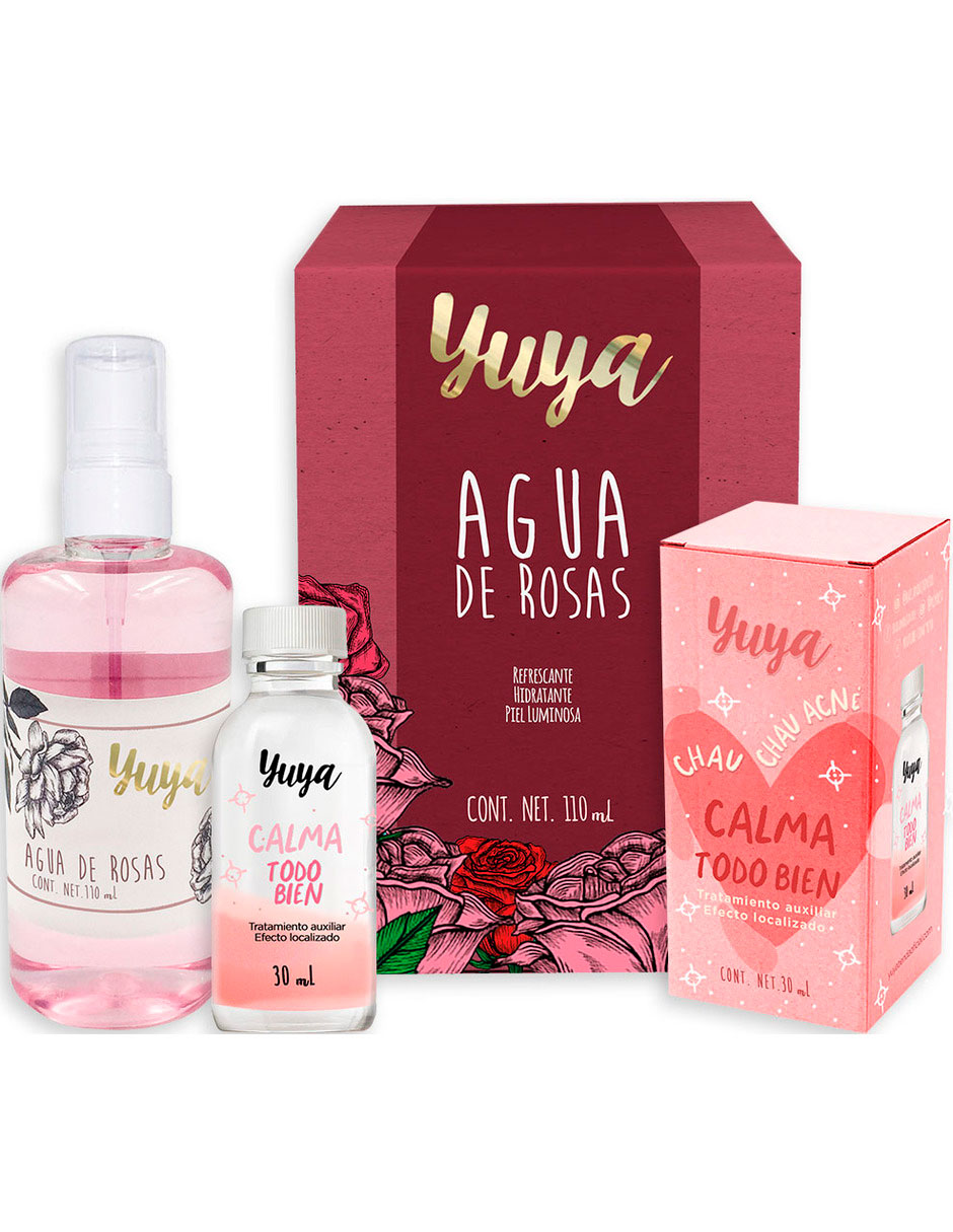 Set Agua De Rosas Y Calma Todo Bien Yuya