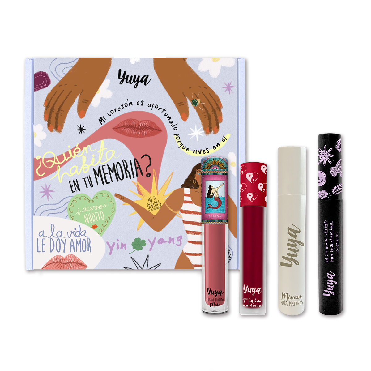 Set de Maquillaje Yuya YuMakRos8243 4 Piezas