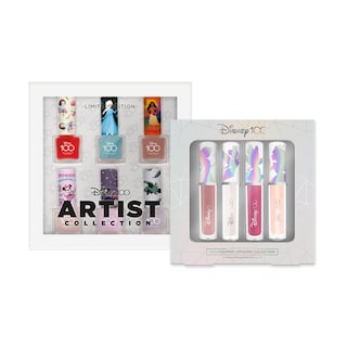 Foto 2 | Set de 6 Esmaltes con 4 Labiales Disney Varios Personajes 10 Piezas