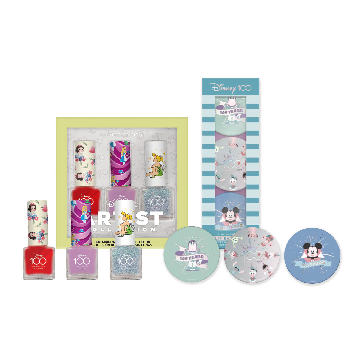 Foto 4 pulgar | Set de 3 Esmaltes con 3 Bálsamos Disney Celebración Mágica 6 piezas