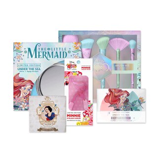 Foto 2 | Set de Maquillaje y Accesorios Disney Blanca Nieves y Ariel 10 Piezas