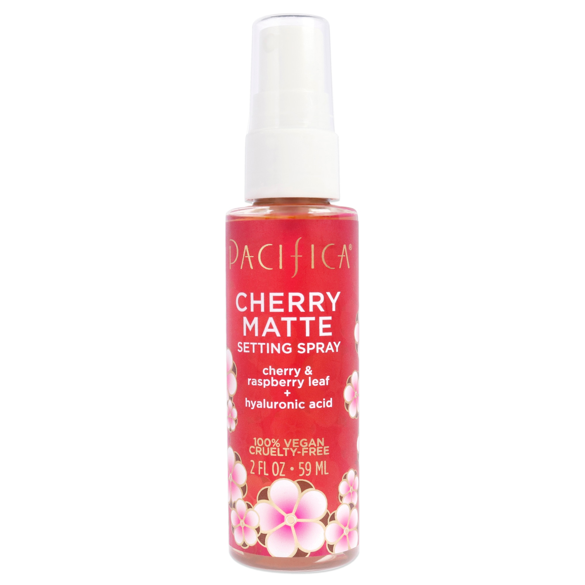 Cherry Matte Setting Spray Pacifica Transparent Colour $259