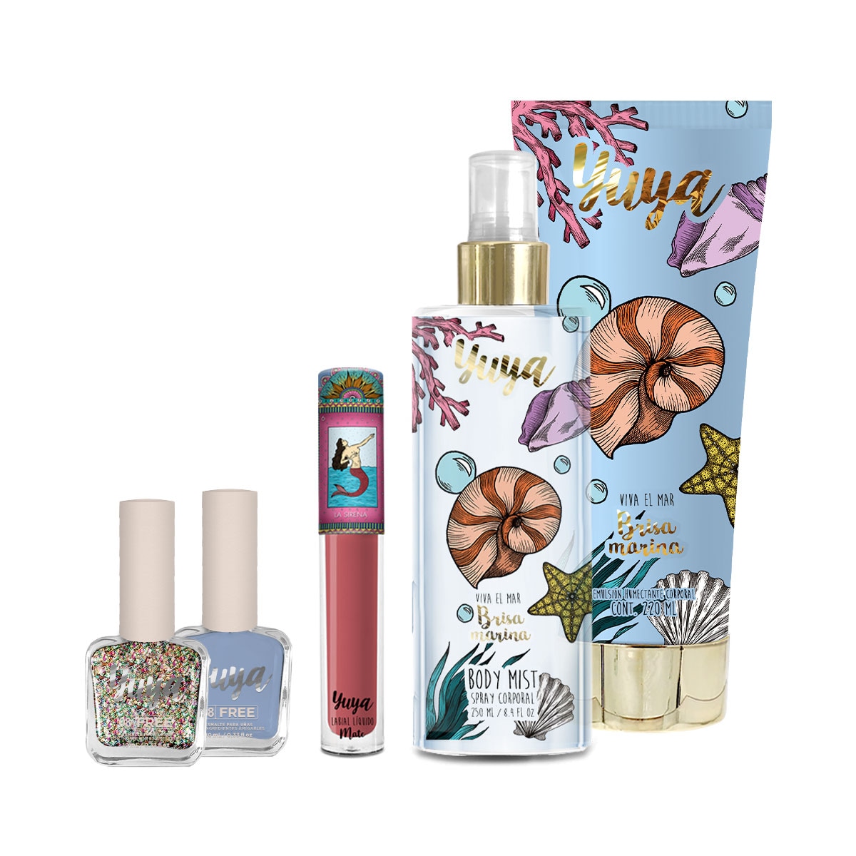 Yuya - Set La Sirena Y El Mar $425
