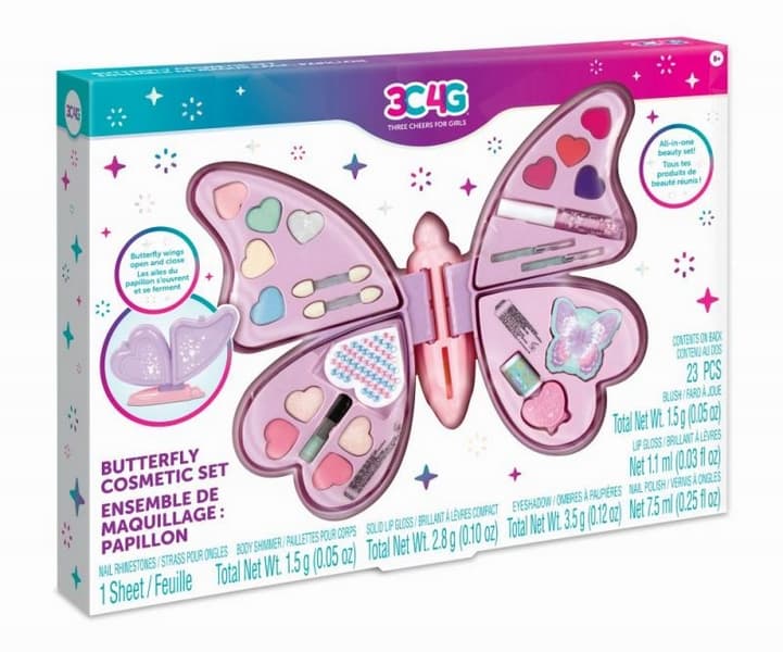 Set Cosmético Mariposa $558
