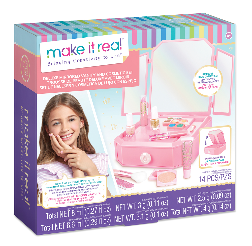 Set De Juego De Vanidad Y Cosmeticos Make It Real