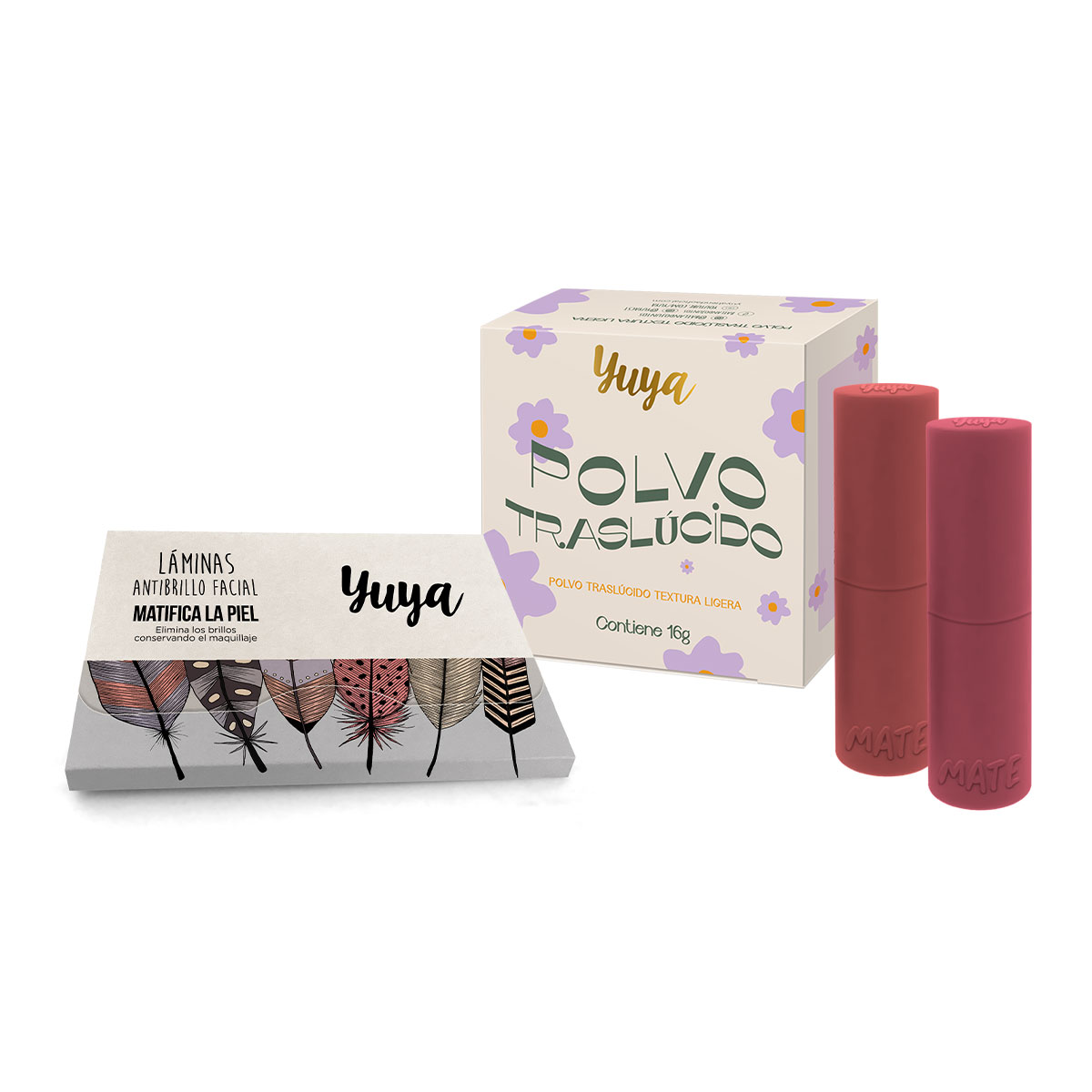 Foto 4 pulgar | Set Maquillaje Yuya Días de Ensueño con Labiales en Barra