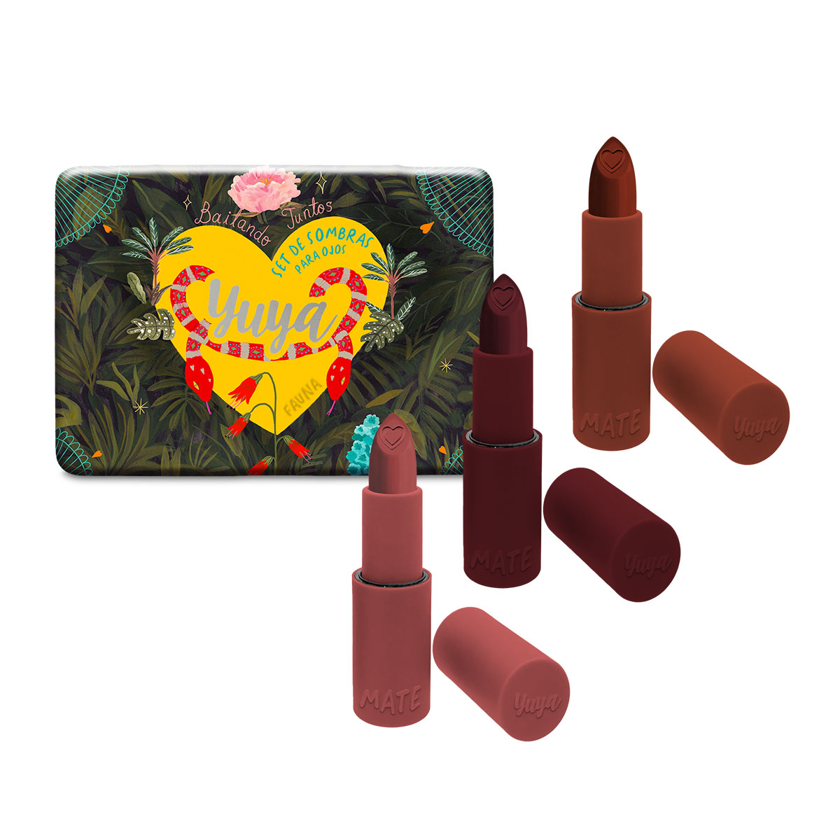 Set de Maquillaje Yuya Amores con Labiales