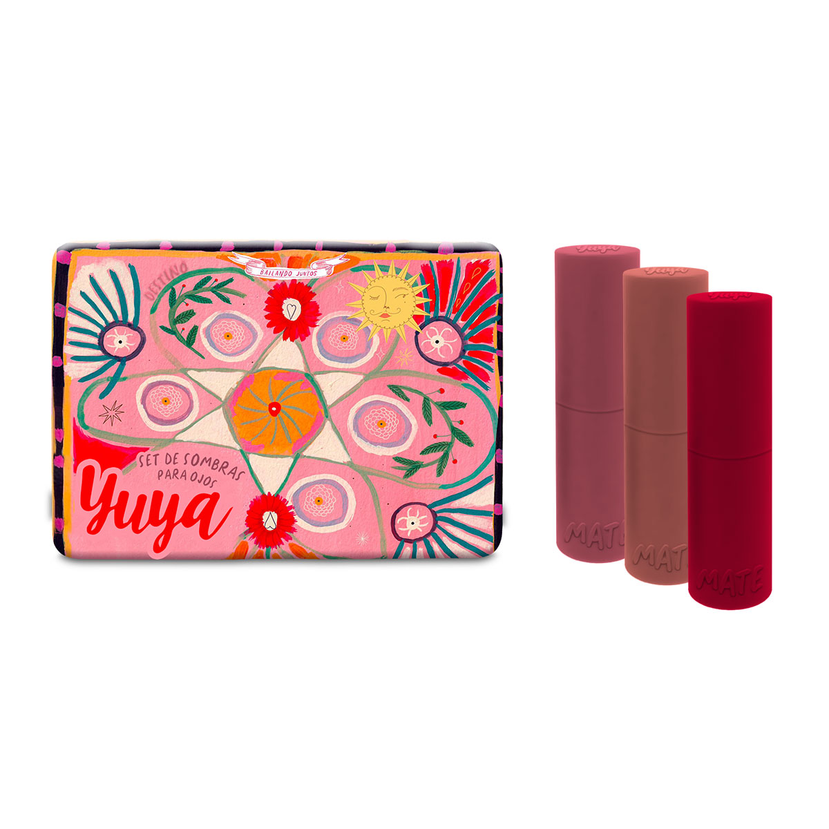 Foto 4 pulgar | Set de Maquillaje Yuya Cartas del Corazón con Labiales