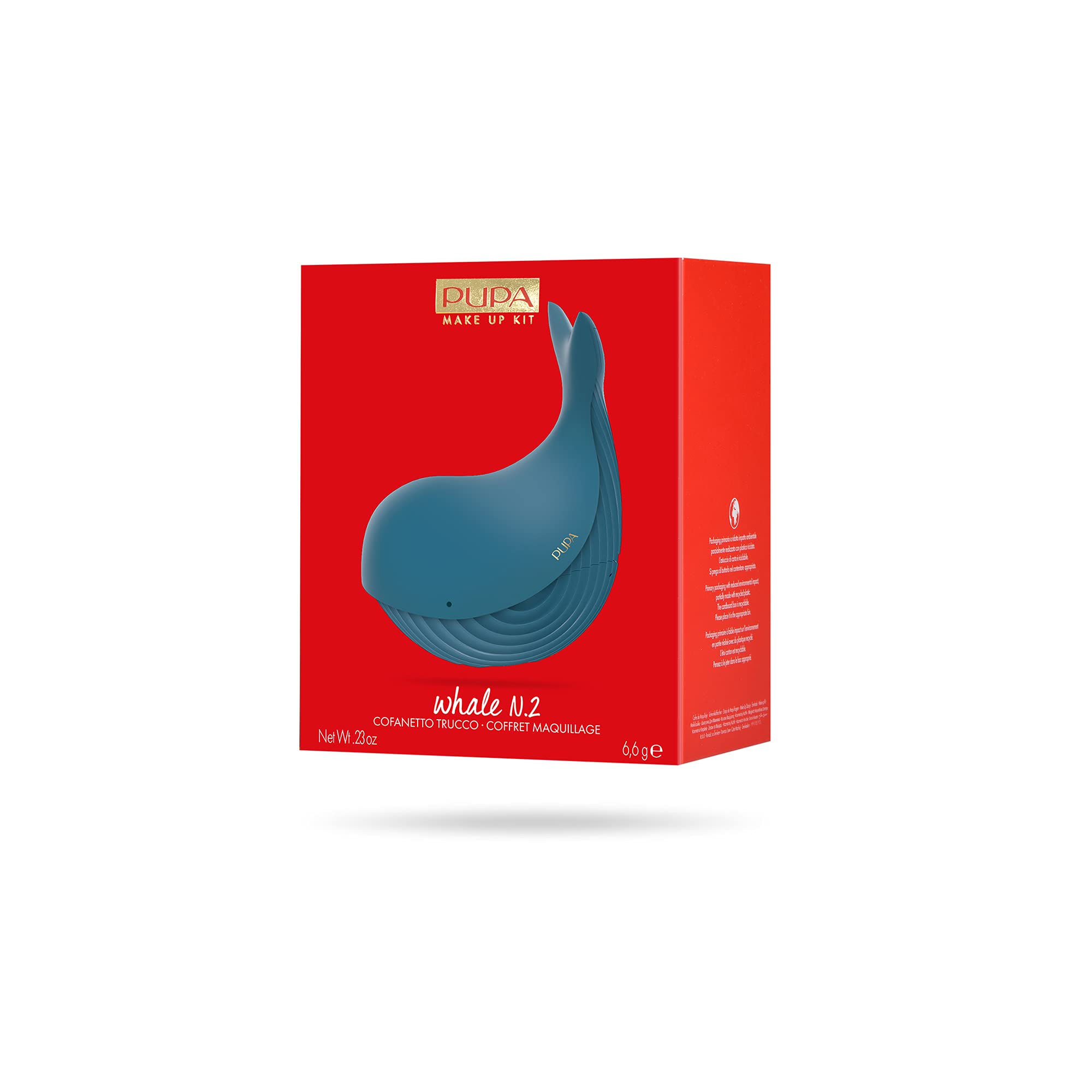 Foto 4 pulgar | Set De Maquillaje Pupa Milano Whale 2 All-in-one 6.8ml 012 Blue - Venta Internacional.