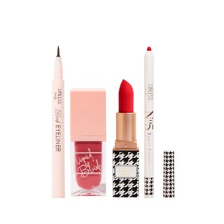 Foto 1 | Kit Delineador Ojos Y Labios/labial Y Rubor By Sinless Beauty