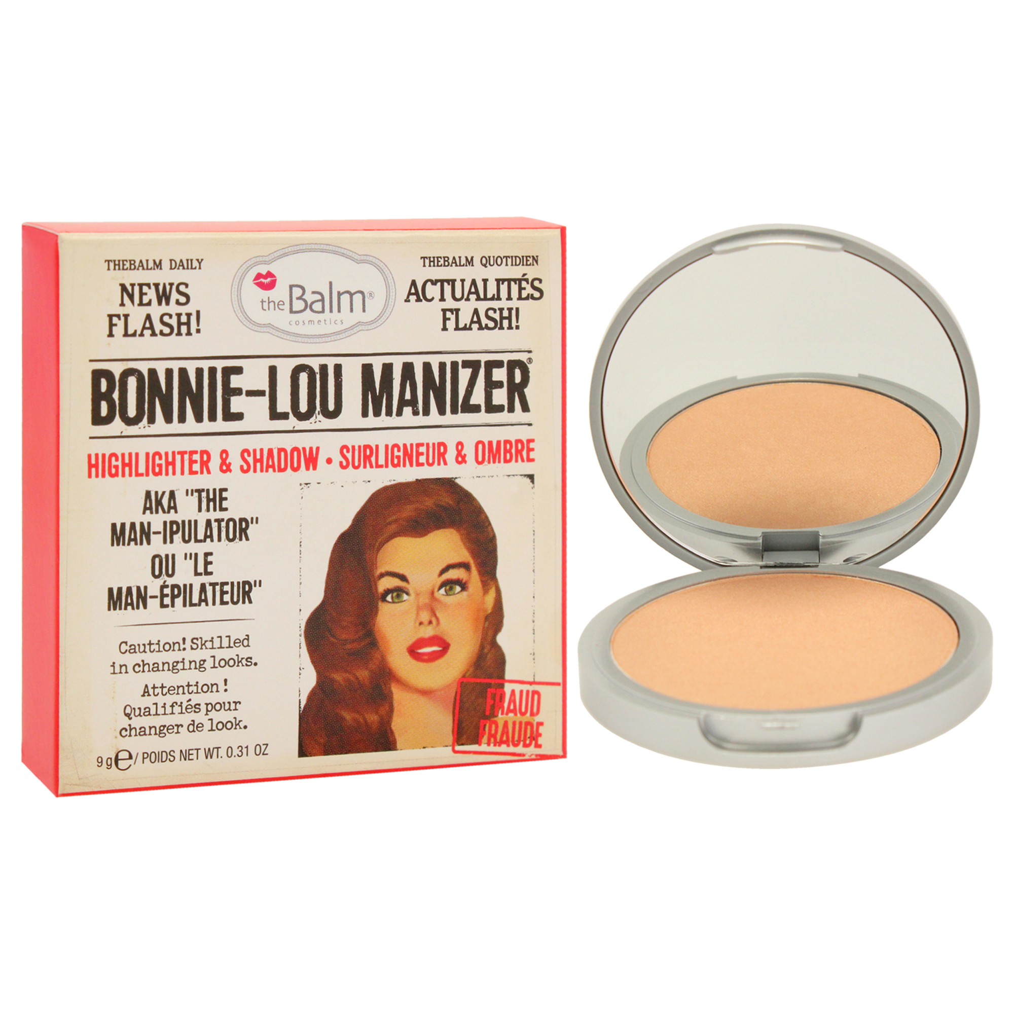 Foto 3 pulgar | Iluminador Y Sombreador The Balm Bonnie Lou Manizer, 9 Ml - Venta Internacional.