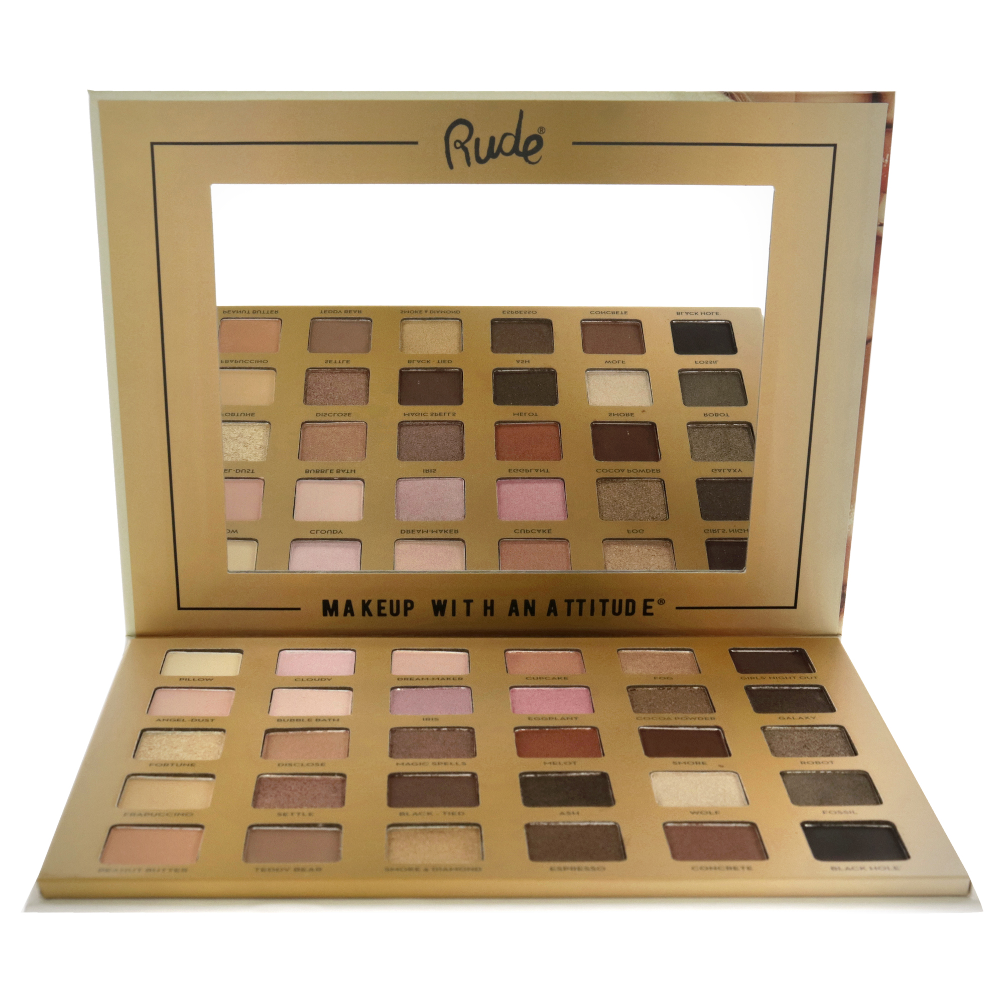 Foto 3 pulgar | Paleta De Sombras De Ojos Rude Cosmetics Au Naturel 30 Vegan 30 Ml - Venta Internacional.