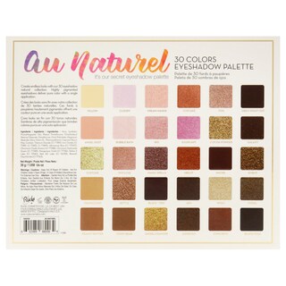 Foto 6 | Paleta De Sombras De Ojos Rude Cosmetics Au Naturel 30 Vegan 30 Ml - Venta Internacional.