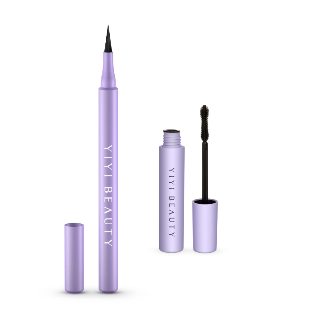 Kit de Ojos YIYI BEAUTY con Delineador Sublime y Máscara Dream Lash para una Mirada Intensa y Cautivadora