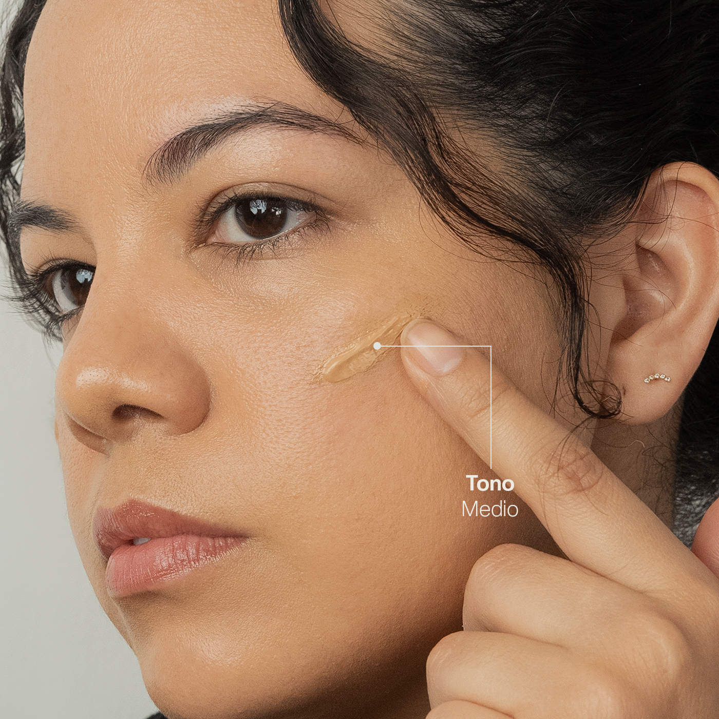 Foto 4 pulgar | Tinta Maquillaje Teia Cosméticos SPF40 Tono Medio con Filtro Solar Mineral 40FPS
