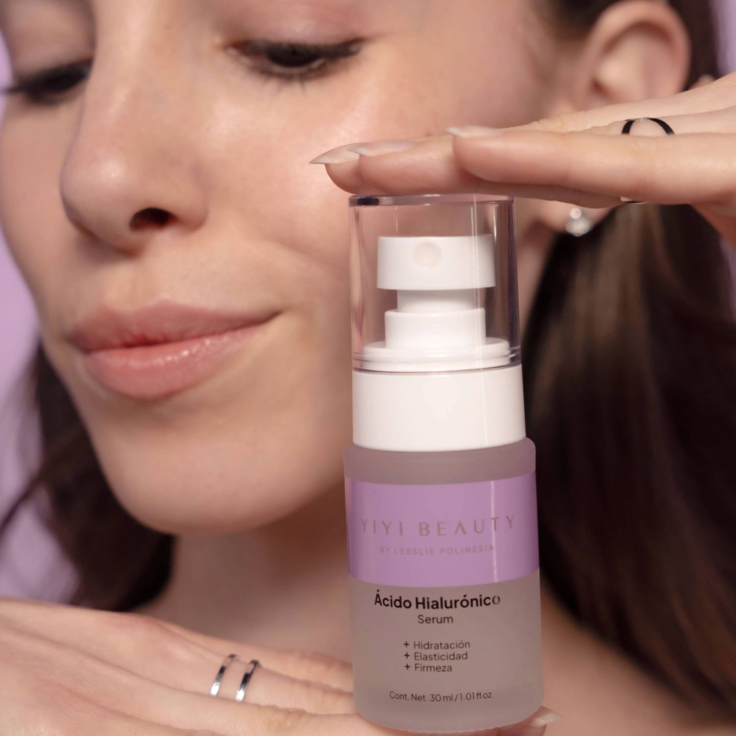 Foto 5 | Set De Maquillaje Y Cuidado De La Piel Yiyi Beauty Rosewood Labios, Pestañas Y Rosto