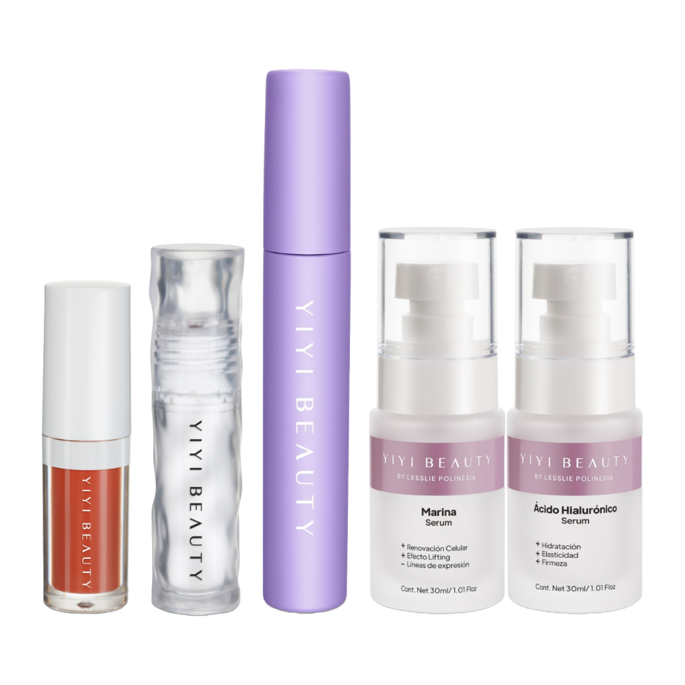 Foto 1 | Set De Maquillaje Y Cuidado De La Piel Yiyi Beauty Rosewood Labios, Pestañas Y Rosto