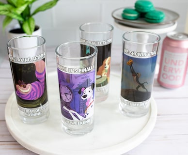 Foto 2 | Set De Vasos Plateados Con Diseño De Buffalo Disney Meme, 300 Ml, 4 Unidades - Venta Internacional.