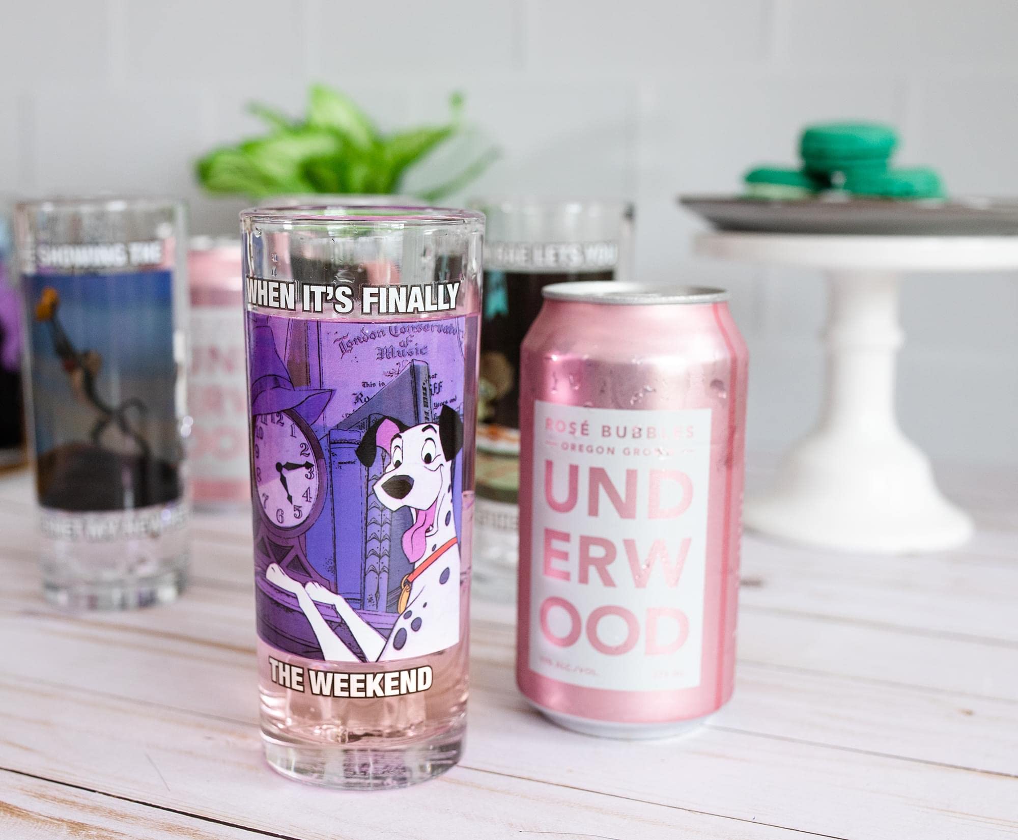 Foto 6 pulgar | Set De Vasos Plateados Con Diseño De Buffalo Disney Meme, 300 Ml, 4 Unidades - Venta Internacional.