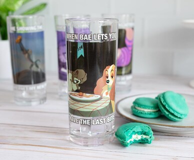 Foto 6 | Set De Vasos Plateados Con Diseño De Buffalo Disney Meme, 300 Ml, 4 Unidades - Venta Internacional.