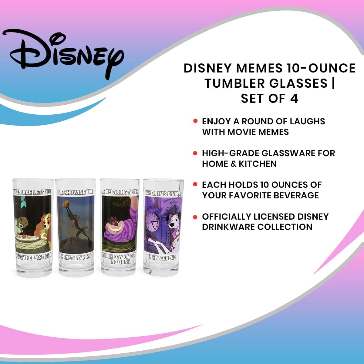 Foto 8 pulgar | Set De Vasos Plateados Con Diseño De Buffalo Disney Meme, 300 Ml, 4 Unidades - Venta Internacional.
