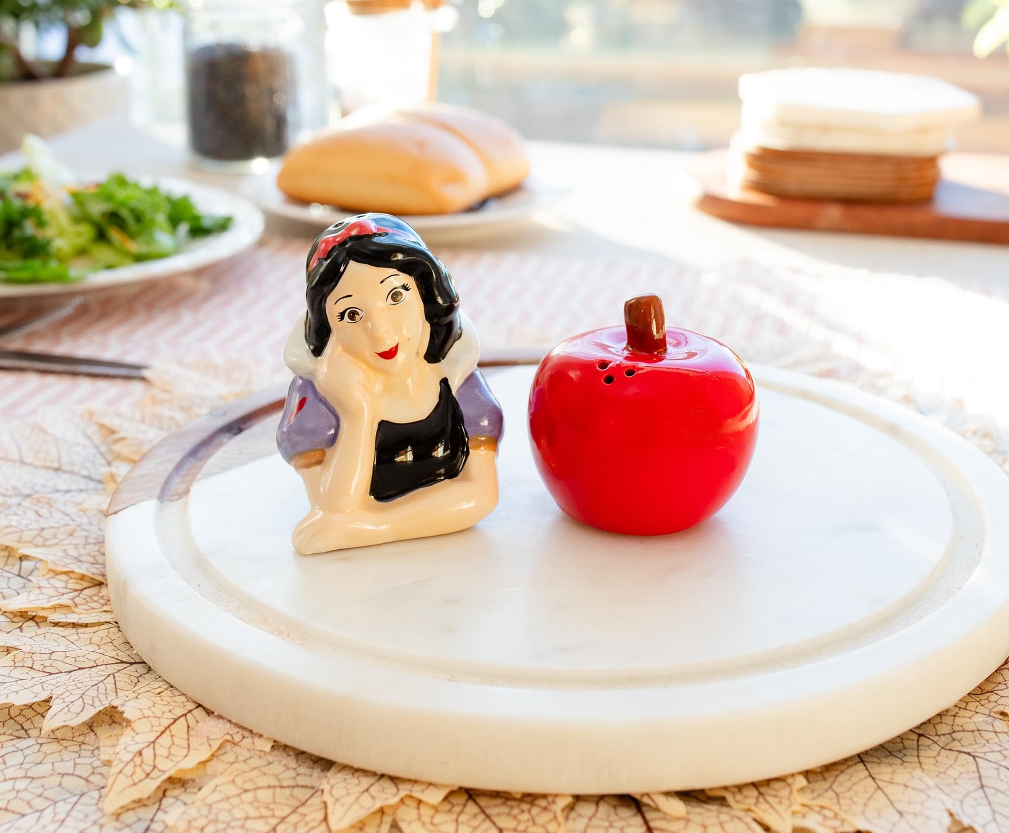 Foto 4 pulgar | Salero Y Pimentero Disney Snow White Ceramic - Venta Internacional.