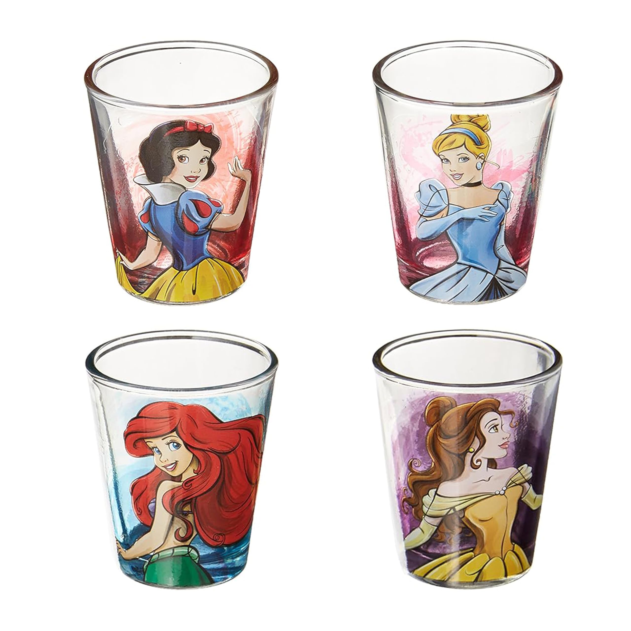 Foto 2 pulgar | Minigafas Plateadas Buffalo Disney Princess, 45 Ml, Paquete De 4 - Venta Internacional.
