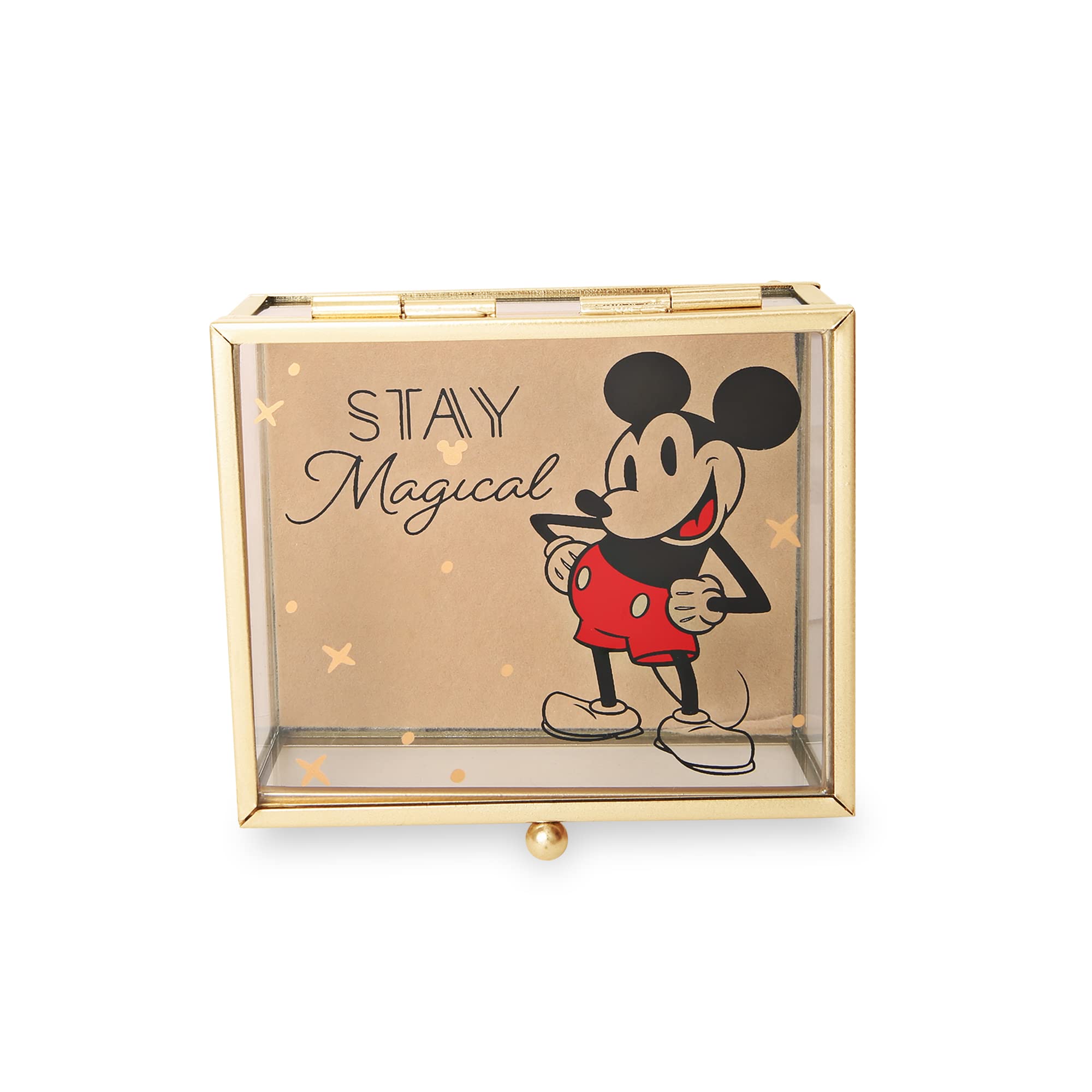 Estuche De Cristal Mágico Con Diseño De Mickey Mouse Stay De Disney - Venta Internacional.