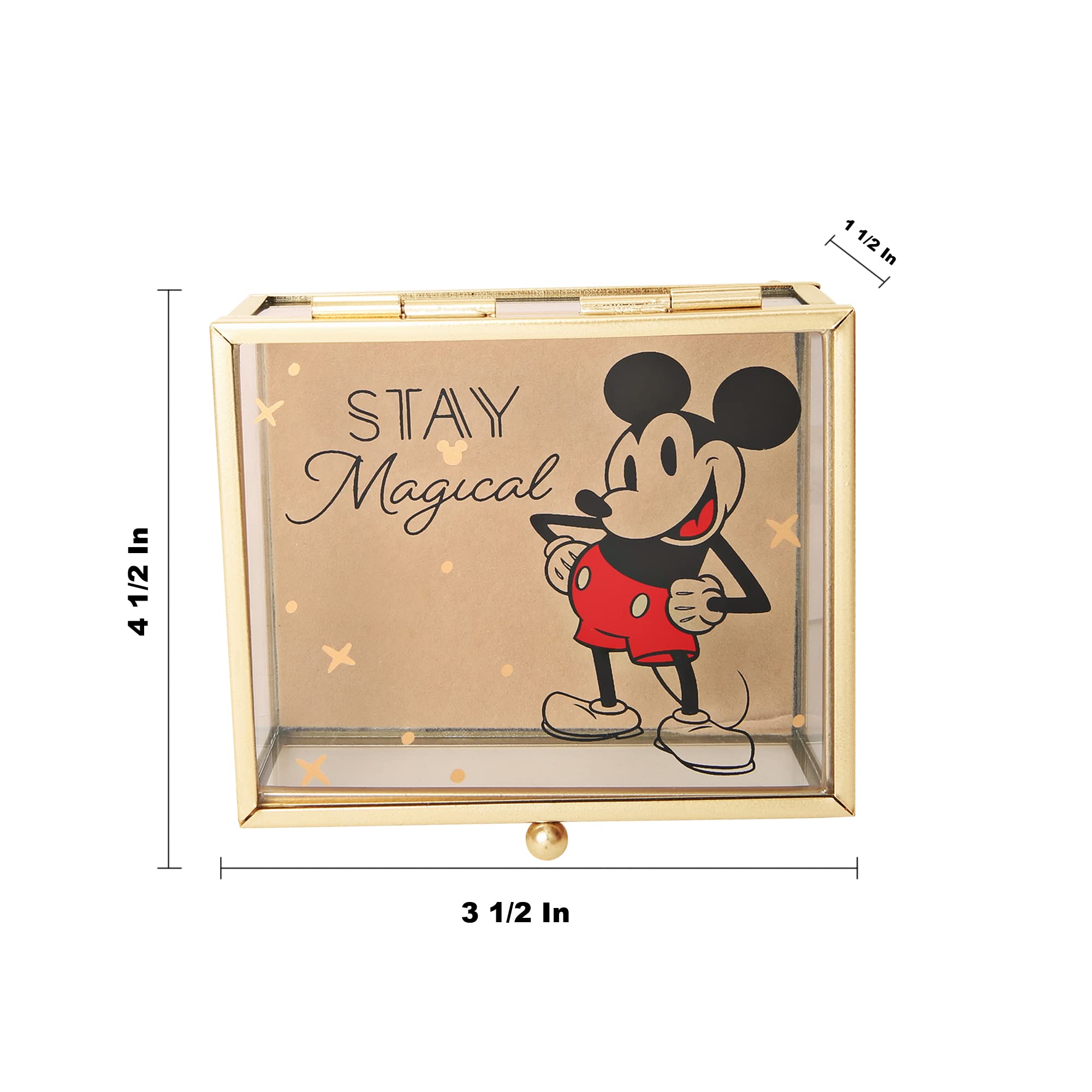 Foto 5 pulgar | Estuche De Cristal Mágico Con Diseño De Mickey Mouse Stay De Disney - Venta Internacional.