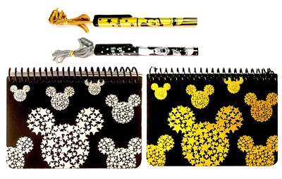 Foto 1 | Set de Libros de Autógrafos de Mickey Mouse de Disney con Bolígrafos - Venta Internacional