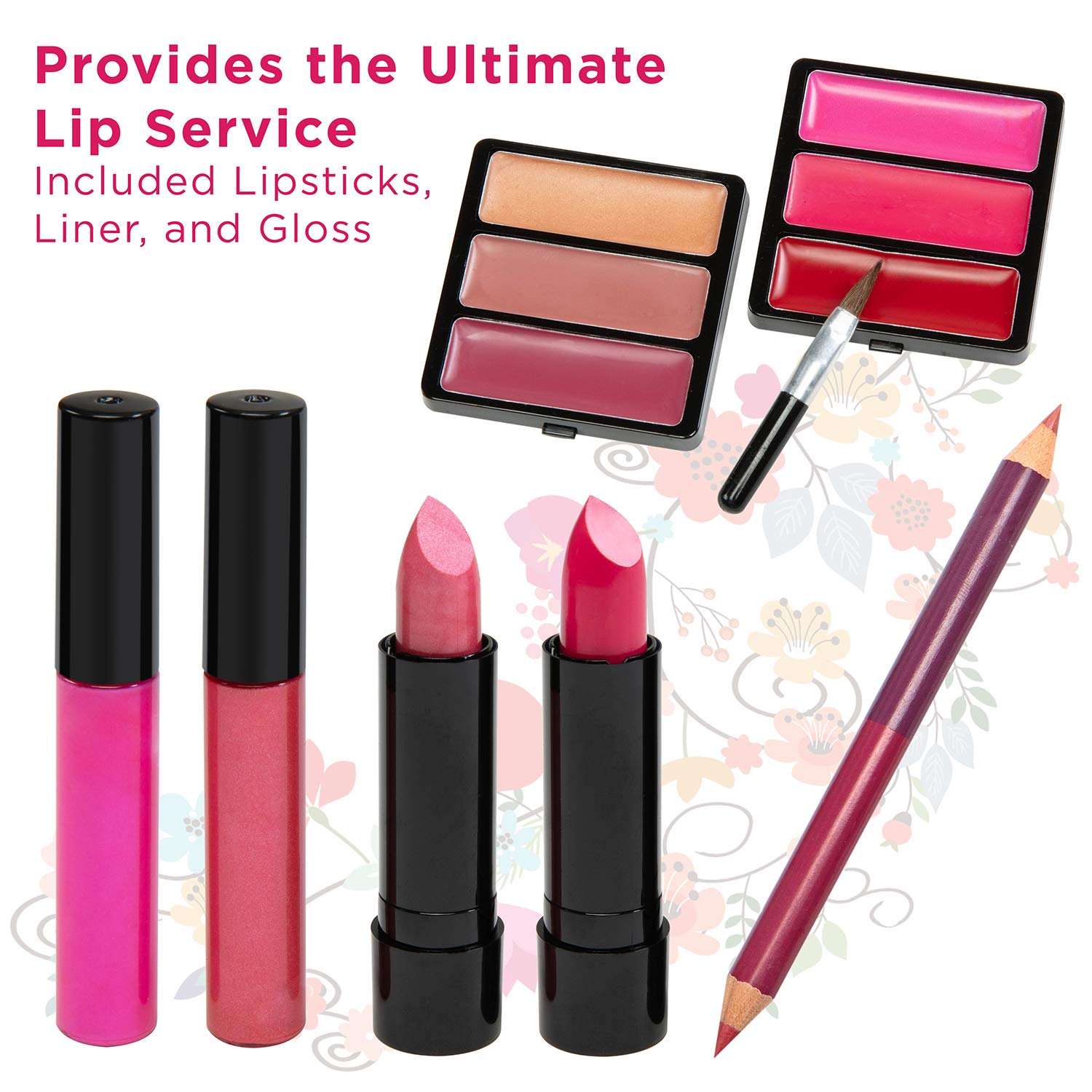 Foto 7 pulgar | Kit De Maquillaje Vokai 32 Sombras De Ojos, 6 Brillos De Labios Y 2 Varillas De Brillo De Labios - Venta Internacional.